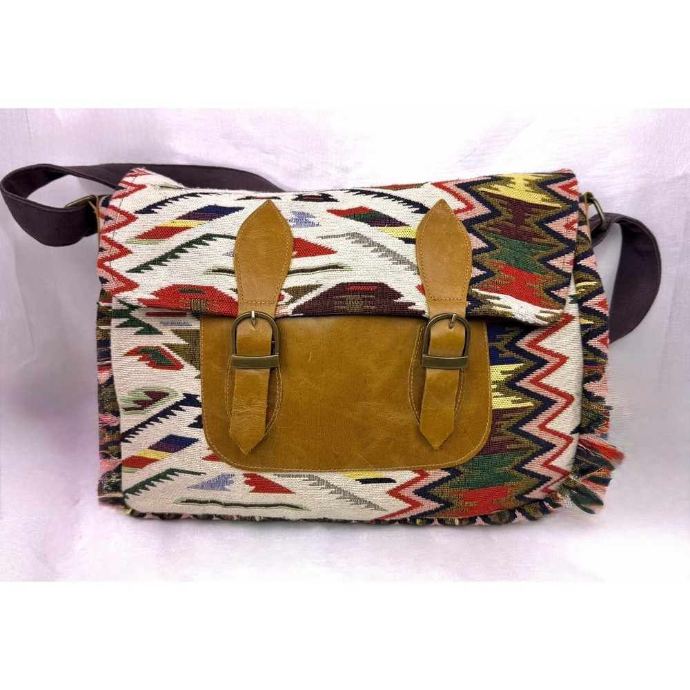 Earthbound Trading Co Southwestern Tapestry Messenger Bag Boho Crossbody Aztec